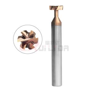 China 6 Flute End Mill Cutter Carbide T Slot Milling Cutter Custom Carbide End Mills wholesale