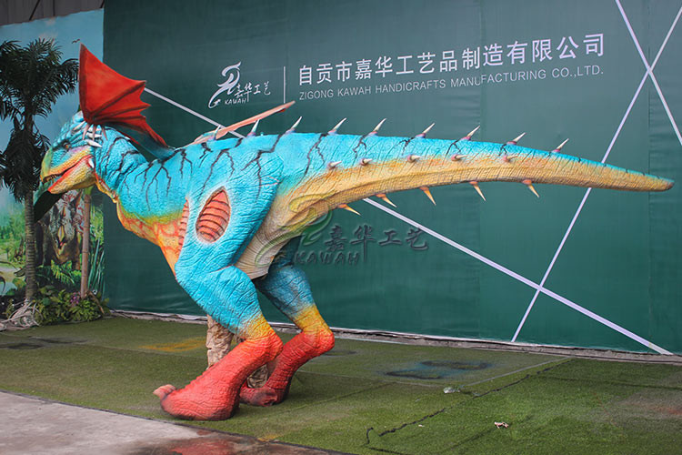Breathable Realistic Dinosaur Costume , Lightweight Lifelike Carnotaurus Costume
