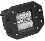24W High Power Flush Mount Off Road Led Lights 1800 Lumen Flood / Spot Beam