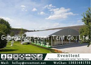 China Custom Luxury Large White Wedding Tent , Outside Canopy Tent With Walls Custom Window wholesale