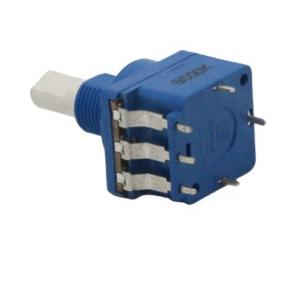 China Plastic 10000ohm Rotary Switch Potentiometer Speed Control DC 500V wholesale