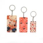 DIY Personalized Sublimation Blank Acrylic Keychains For Sublimation Photos