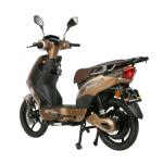 Steel Frame Electric Moped Bike With Pedals LCD Display 48V 31.2Ah Lithium