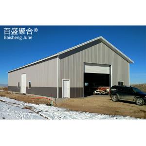 China Tolerance ±1% Light Steel Structure Frame for Industrial Building Metal Shed Car Garage wholesale