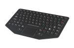 Rubber Red Backlight 30mA Silicone Usb Keyboard USB PS2