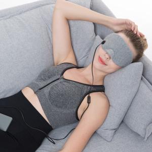 China 10-15min 5V USB Heated Eye Mask For Relaxation And Stress Relief wholesale