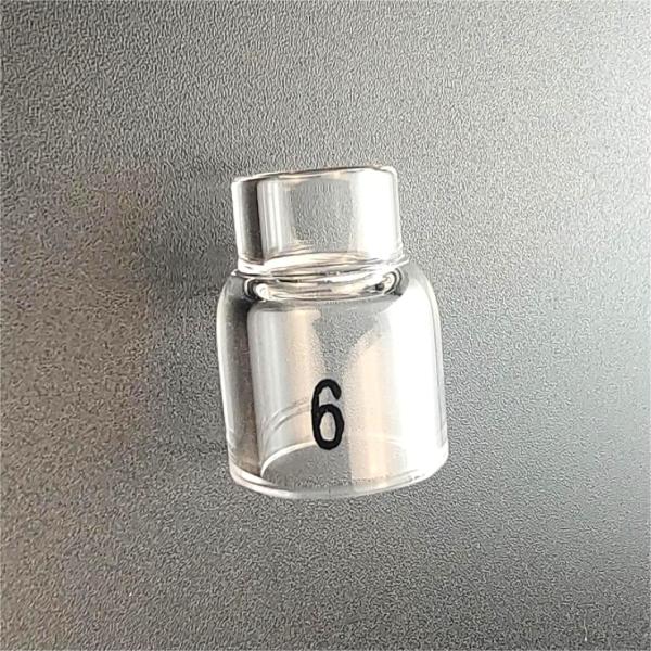 OEM Support UPPERWELD 13NQ10-6 Clear Glass Nozzle Tig Accessories for Welding