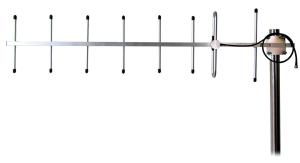 China 900Mhz High Gain Yagi Wireless Network Antenna 12 Elements 13dBi wholesale