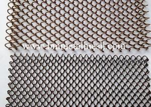 China Aluminum Wire Mesh Curtain, Woven Wire Drapery,Chain Link Curtain on sale