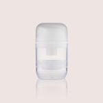 Dosage 1.0/0.50ml Empty Lotion Bottles Facial Care Products GR611A Oval Shape