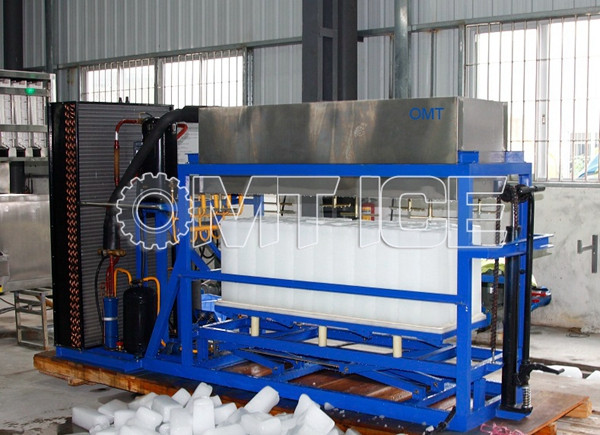 1Ton Direct Cooling Ice Block Machine Fishery Industrial Ice Block Making Machine
