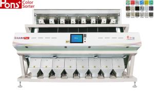 China Automatic Big Capacity Plastic Color Sorting Machine 8 Chutes 3.6KW Power wholesale