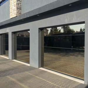 China Sectional Electric Garage Doors Full View Aluminum Glass Garage Doors Sample Available wholesale