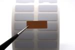 16mmx6mm Low Temperature Labels 1.5mil White Gloss High Temperature Resistant