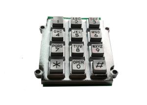 China Full Alphabet Digital Keypad Door Lock , Vandal Proof Keyless Entry Keypad wholesale