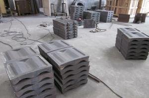 China Reliable Performance Cr26 Steel Ball Mill Lining For Coal Mill wholesale