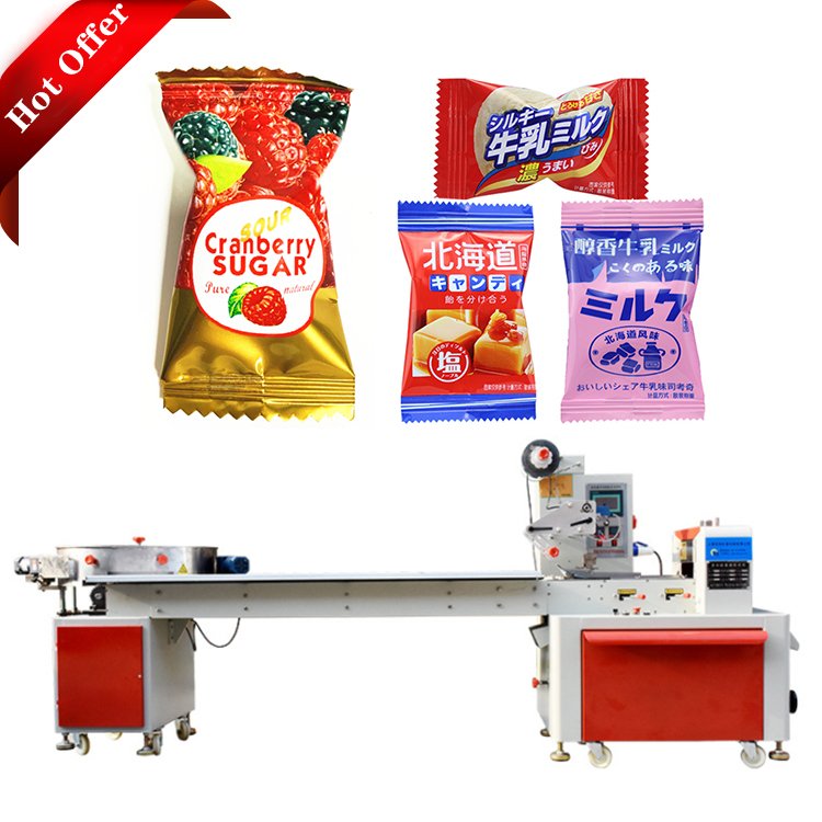 Pouch Sealing Bulk Candy Horizontal Packing Machine 100-1000 Bag/Min