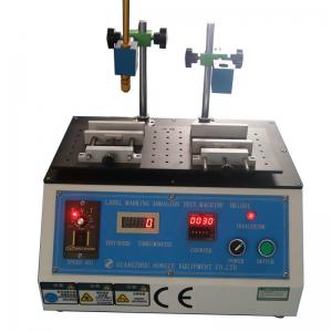 China IEC 60065 2014 Clause 5.1 Audio Video Test Equipment / Label Marking Abrasion Test Machine wholesale