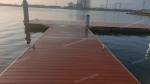 Marine Grade Aluminium Floating Dock Yacht Berth Customized Size Marina Gangway