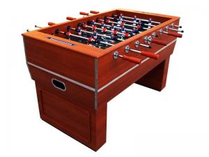Wood Hand Grip Soccer Game Table MDF Indoor Use With Cabinet Legs CE Approved