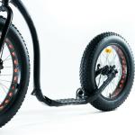 Fat Wheel Electric Adult Kick Bike 26"X4.0 Tiger Steel