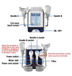 ISO90 1000W Cryolipolysis Slimming Machine Two Handle 6 Heads