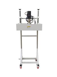 China Pharmaceutical Industry Cap Sealing Machine with Air Cooling System and Adjustable Conveyor Speed wholesale