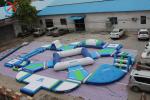 Manufacturer Giant Inflatable Aqua Park Fireproof PVC Inflatable Water Park