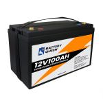 EU Stock 12.8V 100ah Lead Acid Replacement Lithium Lifepo4 Battery Pack For RV