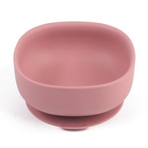 China Silicone Plates And Bowls Customized Silicone Products Pink wholesale