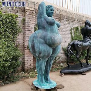 China Customized Modern Nude Woman Bronze Sculpture For Decoration on sale