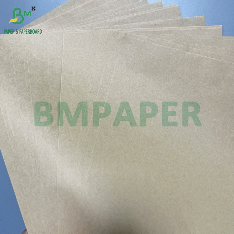 Smooth Brown Color High Strength 70gsm 90gsm Pure Kraft 1150mm x 900mm