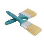 Flat Wide Natural Bristle Paint Brush 57-64mm Length Out Stainless Iron / Steel