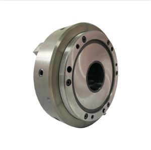 China Front Mounted Pneumatic 3 Jaw Chuck Big Hole Diameter wholesale