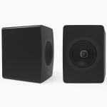 Powered Bookshelf Bluetooth TWS Speakers Wireless Wooden Cabinet HiFi Stereo