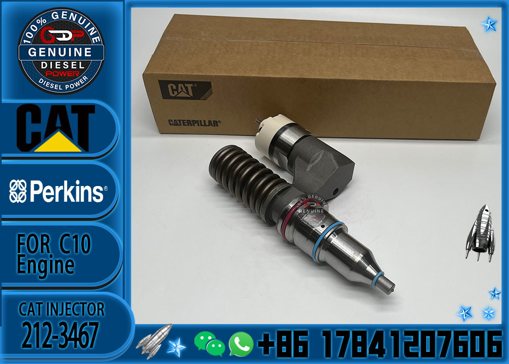 C10 Fuel Injector Assembly 203-7685 212-3467 212-3468 350-7555 317-5278 161-1785 10R-0967 10R-1259 10R-1258