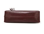 36x33x11 Cm Women Brown PU All Leather Tote Bag