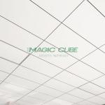 Eco Friendly Fiberglass Acoustic Panel Suspended Clouds And Baffles