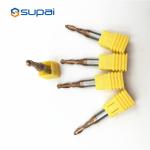Long Tungsten Carbide Ball Nose End Mills For Cutting Steel OEM Service