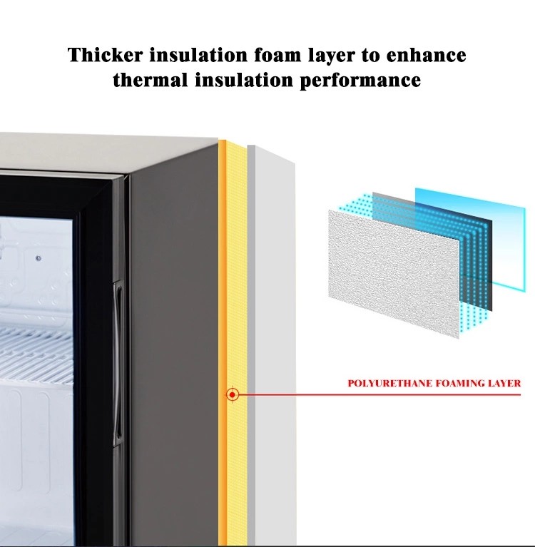 Low Noise 30L / 42L / 65 L Hotel Mini Bars For Beverage / Small Bar Fridge