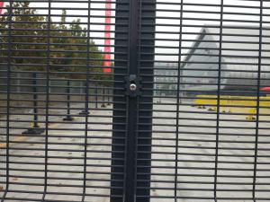 China Airport / Prison 2.0m Height Anti Climb Security Fencing 76.2x12.7mm Hole Size wholesale