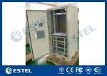 Sandwich Panel Outdoor Power Supply Cabinet Galvanized Steel Climate Controlled