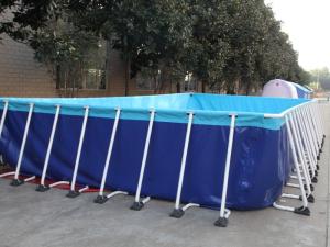 China Laminated And Coated Waterproof PVC Tarpaulin For Water Pool wholesale