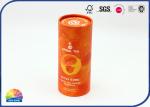 Tea Packaging Eco Kraft Paper Tubes Bespoke CMYK Print