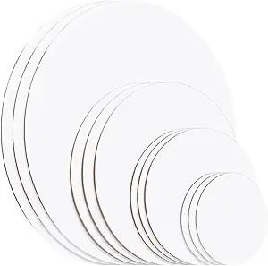 China Matte Finish Round Painting Canvas Panel , Drawing Canvas Board For Oil Painting wholesale