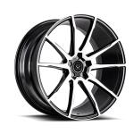 22x10 2-PC Polish+Gloss Black Ranger Rover Wheels For Discovery