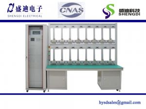 China Three-phase electric energy meter test bench,45Hz~65Hz,Max.120A,IEC60736 16 Positions wholesale