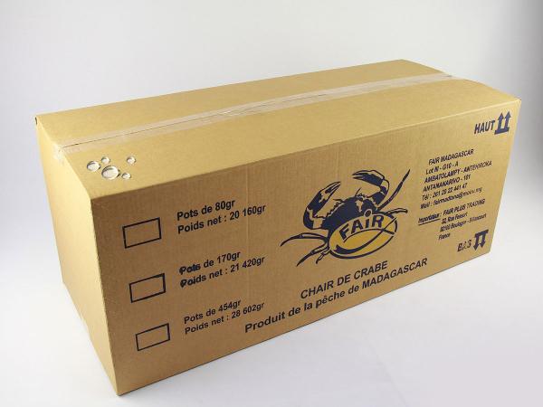 Waterproof Corrugated Carton Boxes for veg and fruit