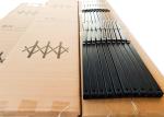 Aluminium Retractable Window Security Bars Long Life Anti Corrosion