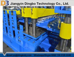 China 5.5kw Glazed Steel Tile Forming Machine steel roof tile forming machine sheet step tile roll forming machine wholesale